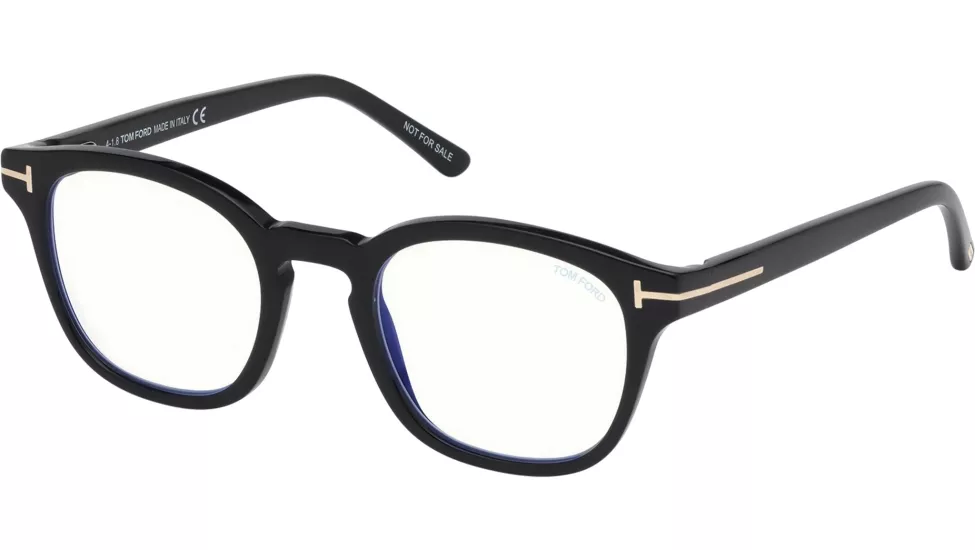 Tom Ford FT5532-B (01V) 49 | Klipsli Unisex Siyah Güneş Gözlüğü